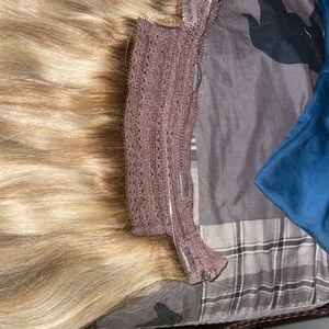 Real hair halo extension